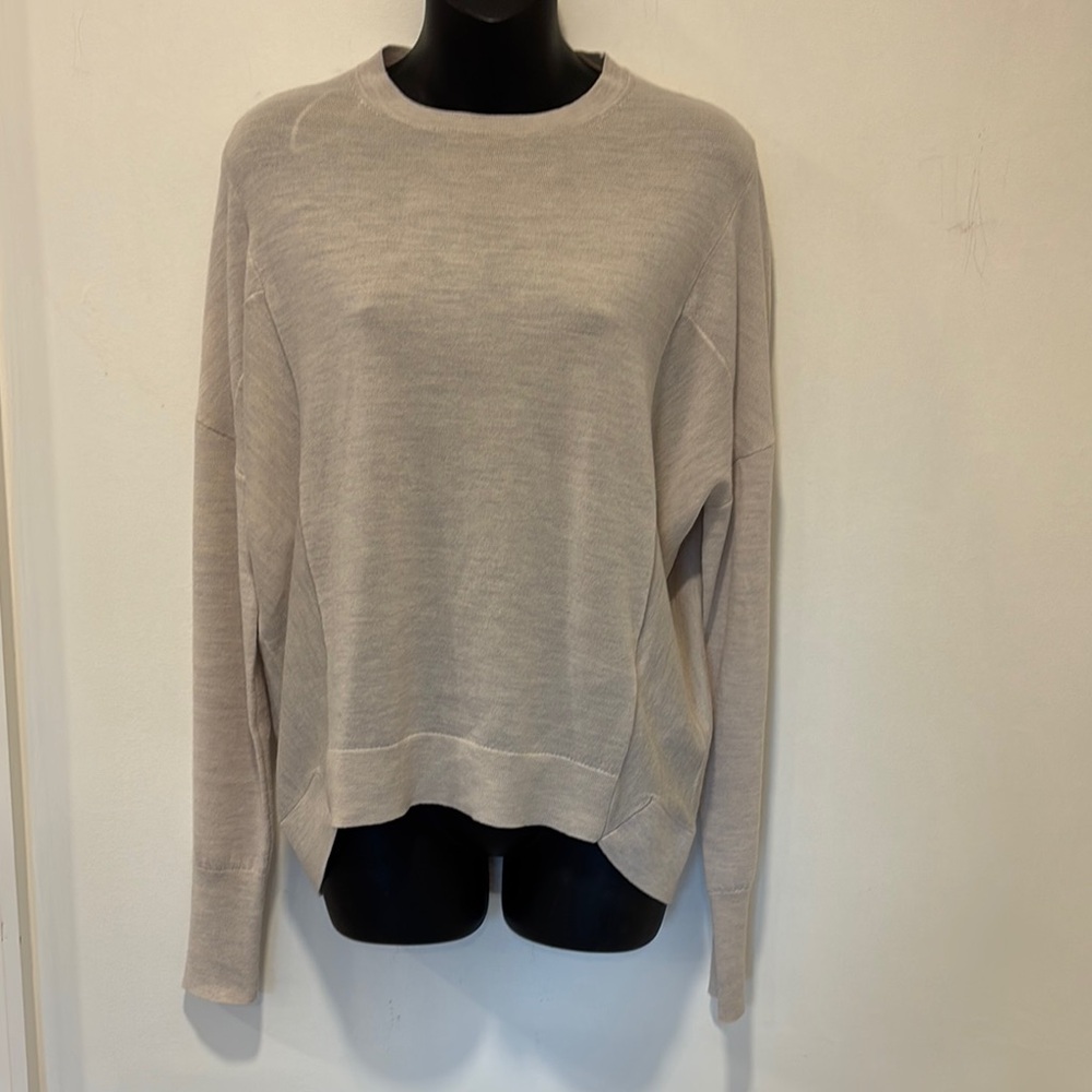 REISS Cream Colored Wool Top/Sweater Super Soft Excellent Condition Small
